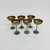 1970s Brass Silver Plated Champagne Coupes, Italy, 1970s, Set of 6 For Sale - Image 5 of 18
