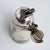 Los Castillo Taxco Mexican Silver Plate Honey Pot With Bee and Floral Spoon For Sale In Buffalo - Image 6 of 10