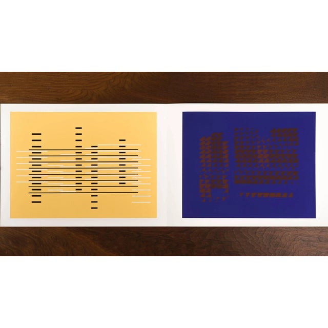 JOSEF ALBERS (1888 – 1976) "Formulation : Articulation" Portfolio II, Folder 15 Screen-printed geometric composition...
