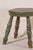 Antique Green Painted Turned Milk Stool