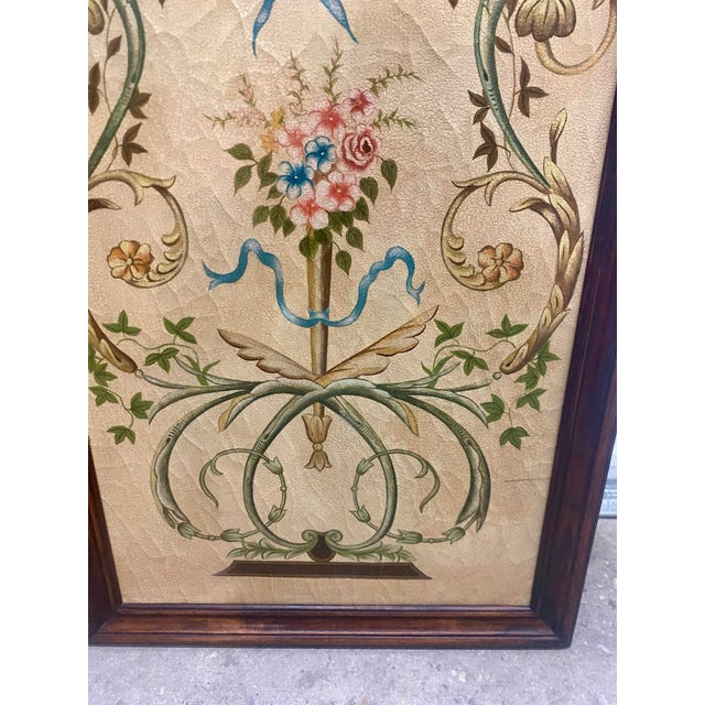 Theodore Alexander Decorated Wall Panel a Pair . For Sale In Miami - Image 6 of 12