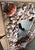 Sculpture Materials Vintage Coastal Seashell Wall Mirror – Handcrafted Shell Art For Sale - Image 7 of 10