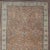 Vintage Turkish Oushak Rug in Light Brown Background with All-Over Floral Design. Country of Origin: Turkey; Type: Oushak;...