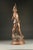 19th-century French Régule statue by Perron, circa 1870, featuring a soldier holding a banner and sword, presented in a...