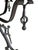 Black Mid-Century English Gothic Style Iron Side Table With Hexagonal Marble Inlay Top For Sale - Image 8 of 11