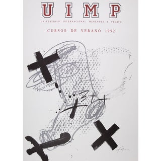 UIMP Poster after Antoni Tapies For Sale
