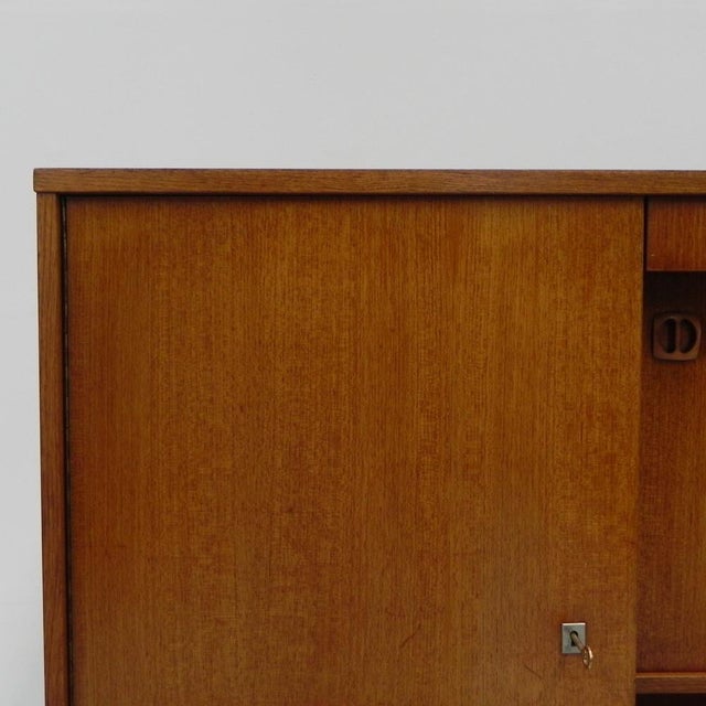 Long Vintage Highboard, 1960s, in Good conditions. Designed 1960 to 1969