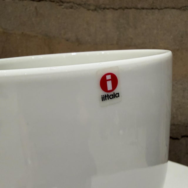 Iittala Nappula Plant Pot by Matti Klenell Scandinavian Modern For Sale - Image 9 of 11