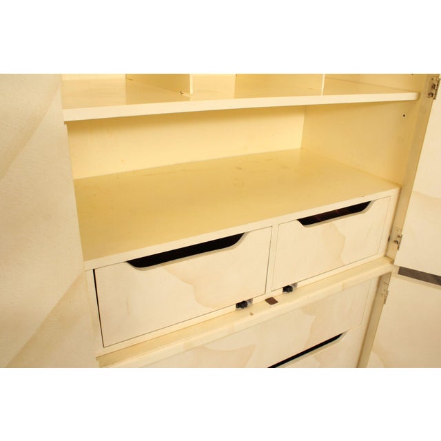 Henredon 'Villa Borghese' Carved and Lacquered Armoire For Sale - Image 12 of 18