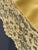 Large Vintage Mustard Yellow Lace Trimmed Table Cloth 66" by 82" For Sale - Image 4 of 7