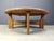 Danish Round Oak Coffee Table, 1960s For Sale - Image 3 of 9