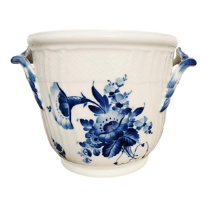 1970s Royal Copenhagen Blue Flowers Wine/Champagne Cooler