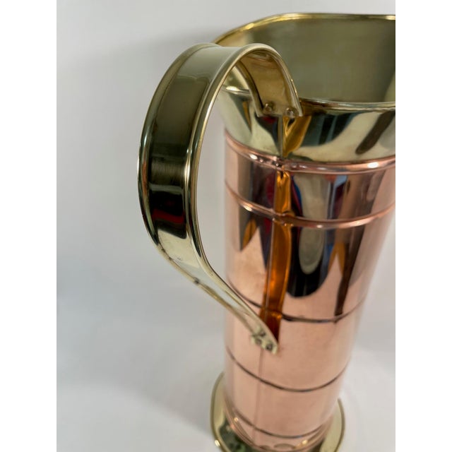 Vintage Mid Century 5 Kan Copper Coal Scuttle Umbrella Stand For Sale - Image 6 of 18