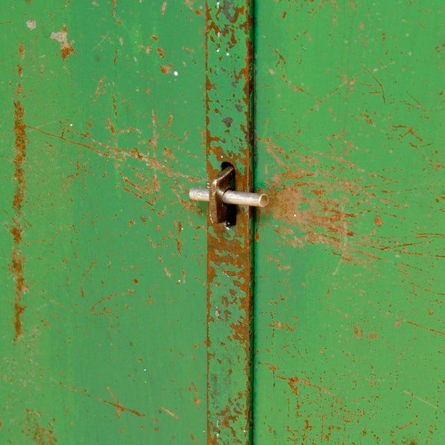 Vintage Industrial Cabinet in Iron, 1970s For Sale - Image 10 of 16