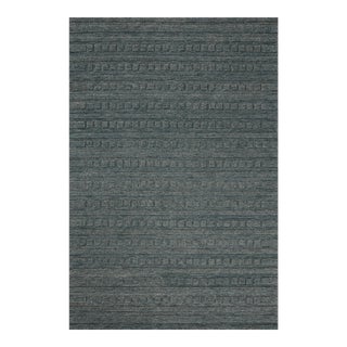 Chris Loves Julia x Loloi Bradley Teal 5'-0" x 7'-6" Area Rug For Sale