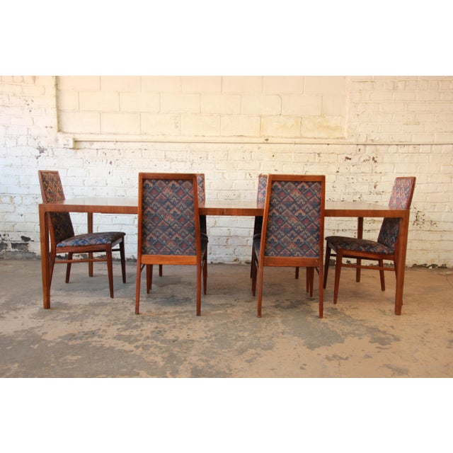 Milo Baughman for Dillingham Dining Set - Set of 7 | Chairish