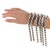 Silver Mercedes Robirosa Paris Massive Silvered Chain Bracelet For Sale - Image 8 of 10