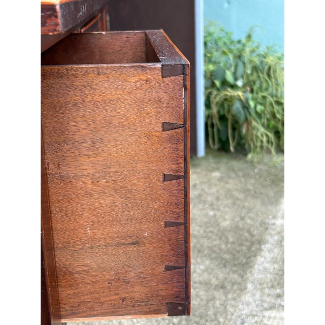 Mid 19th Century Antique English British Colonial Hepplewhite Server For Sale - Image 9 of 12