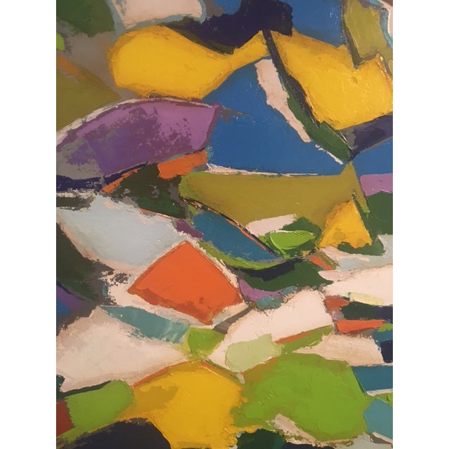 2022 Contemporary Abstract Expressionist Oil Painting by Jesus Galvan For Sale In Dallas - Image 6 of 9