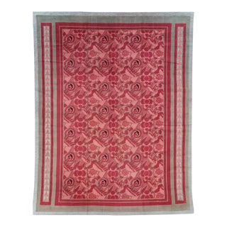 Galerie Shabab Collection Mid-20th Century Belgian Art Deco Room Size Carpet For Sale