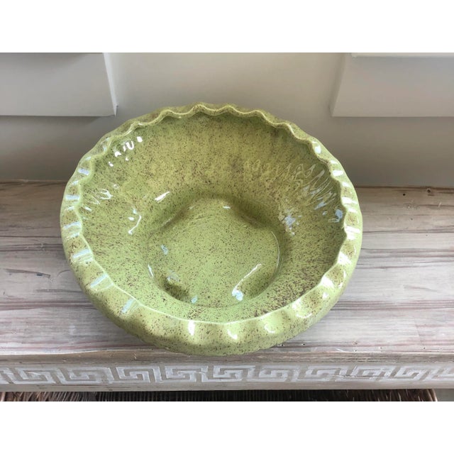 California Pottery 1950s Eugene White Footed Centerpiece or Cachepot-Signed by Artist For Sale - Image 4 of 8