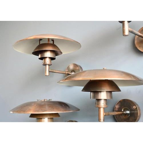 Copper PH4/5 Wall Light by Poul Henningsen for Louis Poulsen, 1970s For Sale - Image 10 of 13