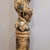 Spanish Artist, Solomon's Column, 18th Century, Gilded and Painted Wood For Sale - Image 13 of 18