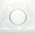Cambridge Glass Company 1940s Cambridge Glass “Chantilly” Set of 12 Glass Etched Salad or Luncheon Plates For Sale - Image 4 of 8