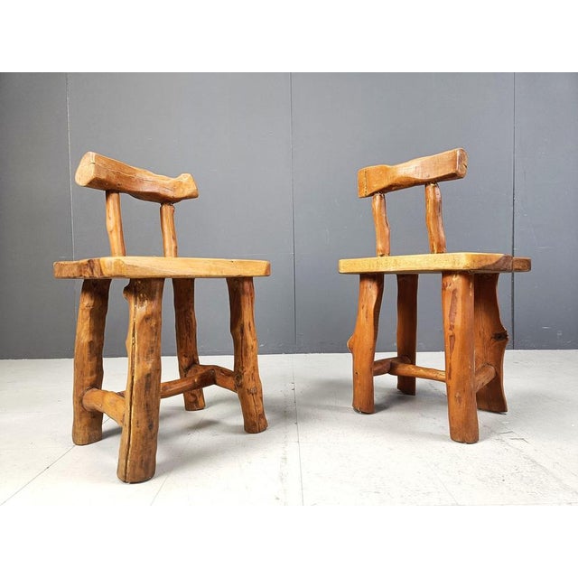 Brutalist Dining Chairs, 1960s, Set of 6 For Sale - Image 11 of 12