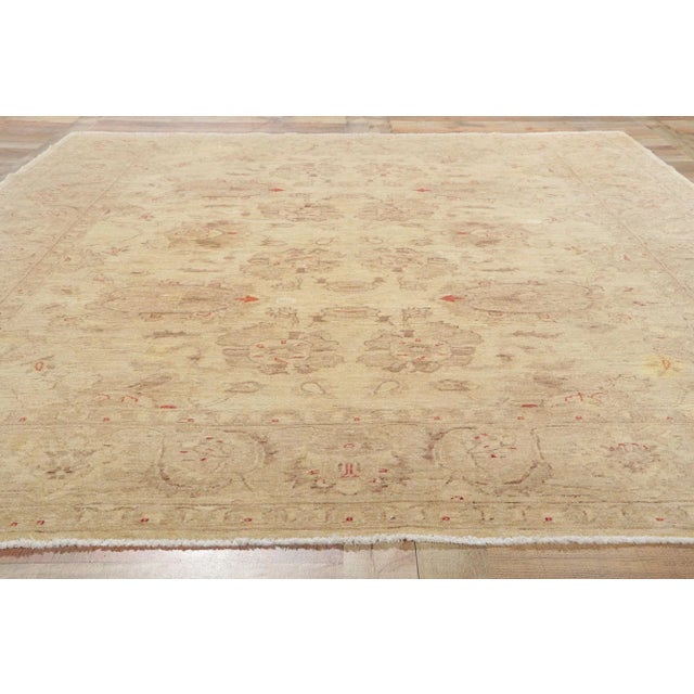 Textile Vintage Indian Peshawar Rug - 07'10 X 09'07 For Sale - Image 7 of 8