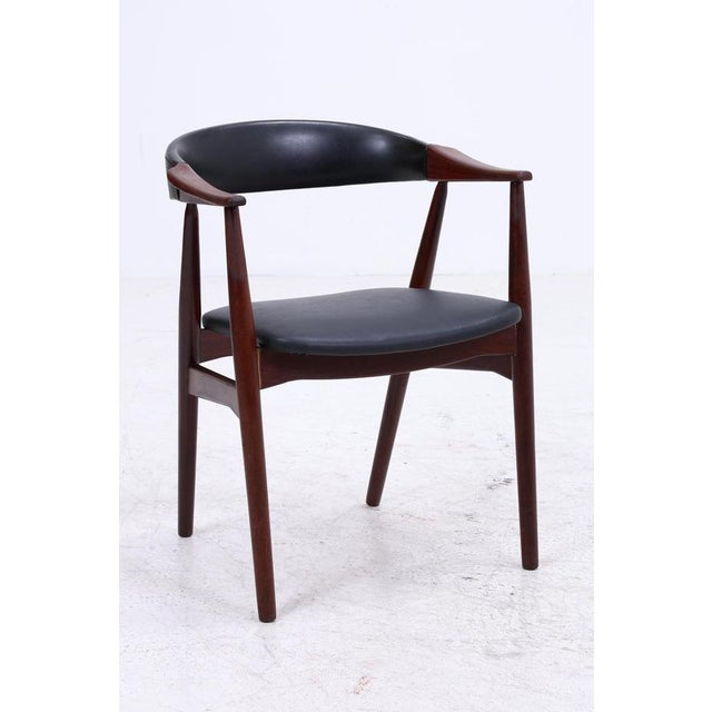 Mid-Century Danish Teak Chair by Th. Harlev for Farstrup Møbler, 1960s For Sale - Image 3 of 16