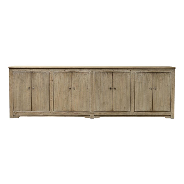 Eight-Door Long Ravello Sideboard For Sale