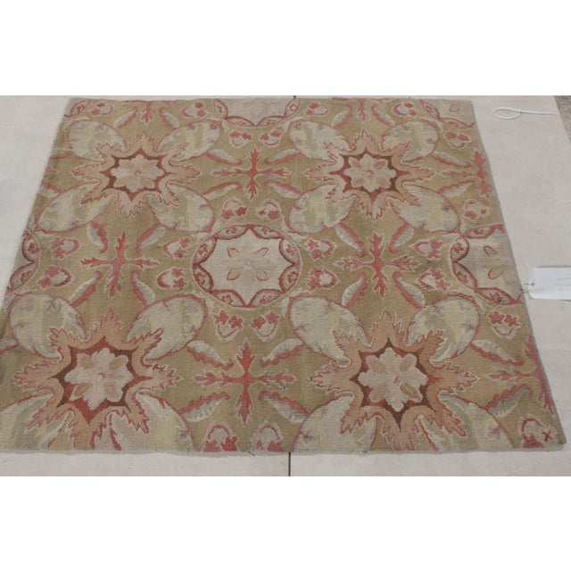 A square sized piece celebrating the 18th-Century Aubusson tapestry weave styles, joining Rug & Kilim’s coveted European...