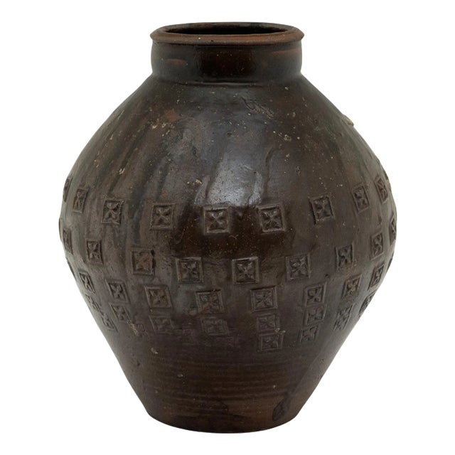Stamped Chinese Yunnan Pot, c. 1800 For Sale