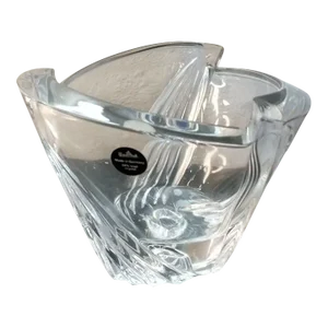 1970s Rosenthal Exaltation Crystal Single Candle Holder, Made in Germany