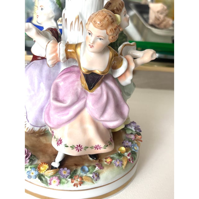 Porcelain Lithophane Table Lamp from PMP Plaue von Schierholz, 1950s For Sale - Image 18 of 18