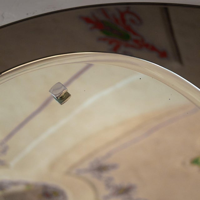 1970s Mid-Century Modern Beveled Glass Wall Mirror, Italy, 1970s For Sale - Image 5 of 11
