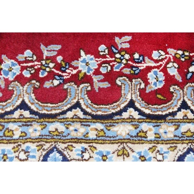 Middle Eastern Rug in Virgin Wool For Sale - Image 9 of 11