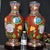 Chinese Pair of Monumental Chinese Cloisonné Vases | Gilt Floral & Bird Motif With Stands For Sale - Image 3 of 9