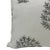 Fabdivine Handcrafted Block Print Cushion Cover 22x22 Inch Thick Cotton White-Anar For Sale - Image 4 of 6