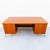 Vintage 1960s Mid Century Modern Teak & Chrome Executive Desk After Florence Knoll For Sale - Image 14 of 14