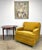 A fabulous and super comfortable mid century modern swivel lounge chair in the style of Milo Baughman or Paul McCobb,...