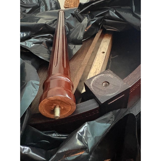 Vintage Round Traditional Side Tables With Brass Sabots in the Manner of Baker For Sale - Image 15 of 15