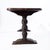 Brown Early 20th Century Carved Oak Barley Twist Hall Table Made by Flints Fine Furniture New York For Sale - Image 8 of 10