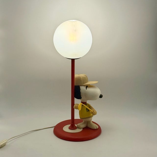 Italian Snoopy Table Lamp from Nliz, 1980s For Sale - Image 12 of 17