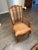 2000 - 2009 Century Furniture “Town & Country” Dining Chairs – Robert Allen Fabric & Bison Nutmeg Leather For Sale - Image 5 of 12