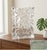 A sculptural vintage Rosenthal Studio-Line crystal vase featuring a distinctive crumpled paper bag form. The richly...