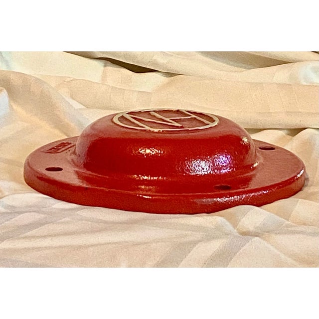 Industrial 1930s Industrial Fitting End Cap Use as Paperweight Décor Item For Sale - Image 3 of 7