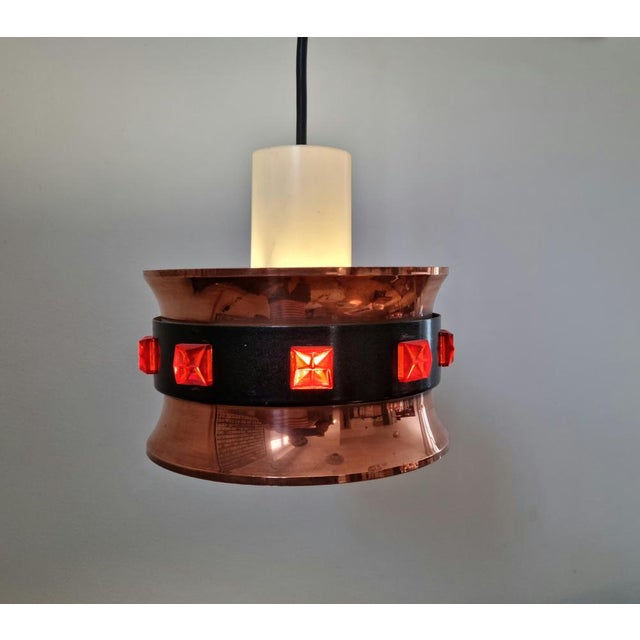 Mid-Century Pendant from Vitrika, Sweden, 1970s For Sale - Image 12 of 16