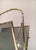 1940s Brass and faux bamboo magazine rack with tinted glass panels on each side. French For Sale - Image 6 of 10